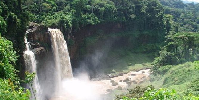 West Cameroon waterfalls