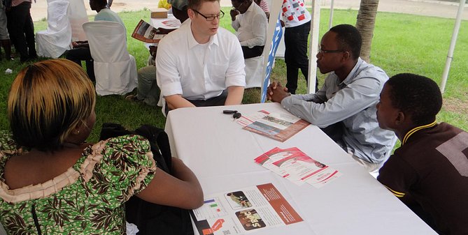 US College fair in Cameroon